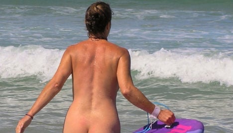 Austrians world's best at baring all on the beach