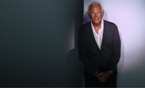 Italy's Armani tells trendsetter Britain to stay in EU