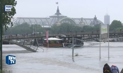 Flooded River Seine in Paris tops 6m mark (and it's rising)