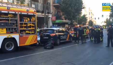 Axe murderer kills man and two women at Madrid law firm