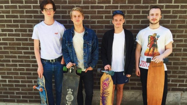 Norwegian teens to skateboard through Europe