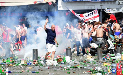 England fans sent to prison over Marseille violence