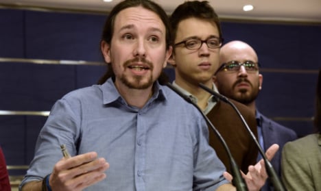 Spain's Podemos set to beat Socialists into second place