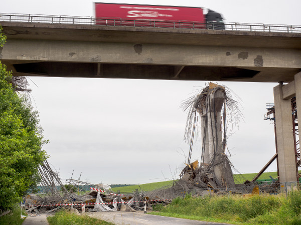 7 photos which show the aftermath of Bavaria’s Autobahn bridge collapse