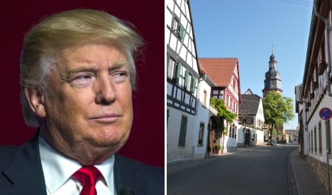 Trump's German ancestral town sees few reasons to brag