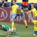 Ireland 1-1 Sweden: Swedish blushes spared by own goal