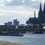 Kids playing on Rhine River find body parts in bag