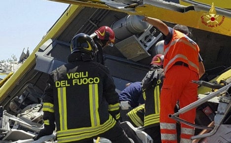 Death toll from Puglia train crash confirmed at 23