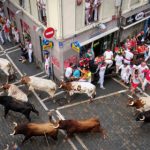 Two men gored in Pamplona bull run