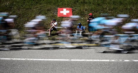 Swiss capital welcomes Tour de France cyclists