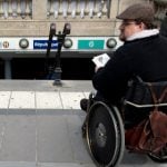 Paris: an obstacle course for wheelchair users