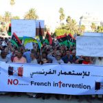Libya armed groups urge fight against French troops