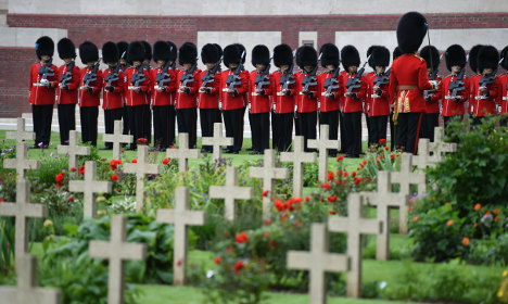 Britain and France mark 100 years since Battle of Somme