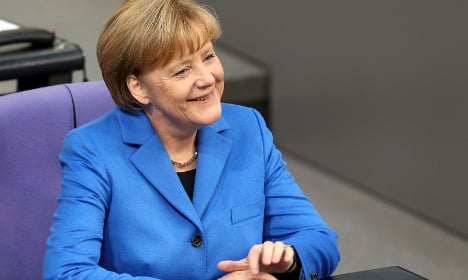 Merkel's popularity continues to grow with Germans