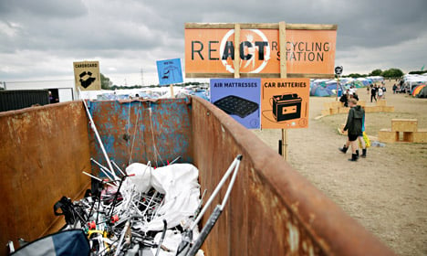 How Roskilde’s guests control waste while getting wasted