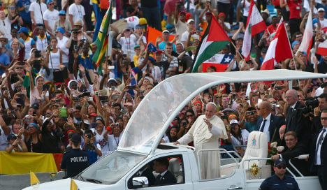 Over 2.5 million pilgrims at pope fest finale in Poland