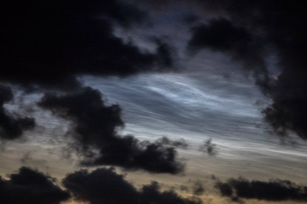 Denmark treated to spectacular rare cloud formation