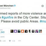 The Munich police department takes to Twitter to call on Munich residents to stay safe.Photo: Photo: private