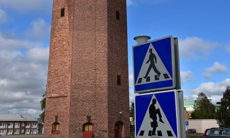 Why this quirky traffic sign is making Swedes do silly walks