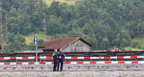 Police search home of Swiss train attacker