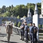 ‘Pray for France’: Catholics rally at Lourdes shrine