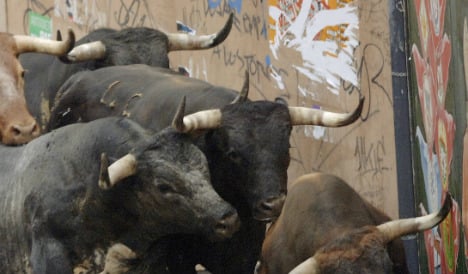 Man gored to death during bull running festival in Spain
