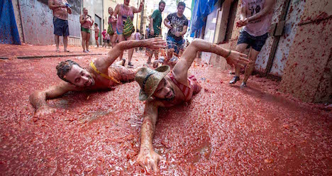 Spain's crazy fiestas boom after tomato fight's success