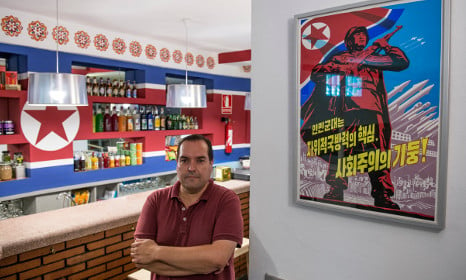 Pyongyang Cafe, a Kim Jong-Un ally on the Spanish coast