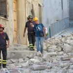 Romania PM is first EU leader to visit quake zone