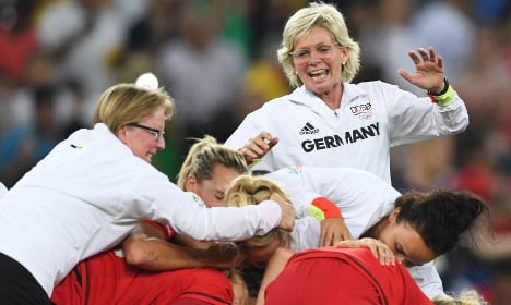 Germany win their first women's football gold