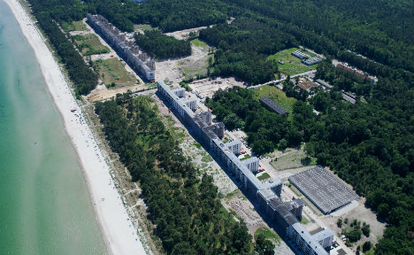 Nazi beach resort ruin turned into luxury playground