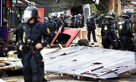 Danish police issue GoPro video of hash market raid