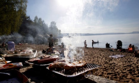 Autumn is cancelled in Sweden, fire up the barbecue