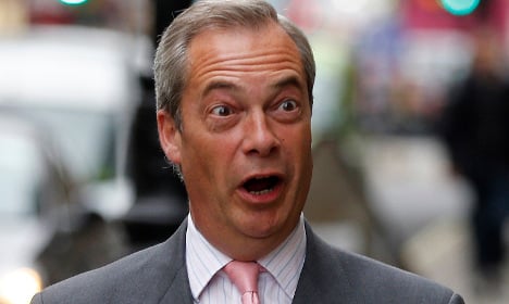 Nigel Farage to speak at Swedish nationalists' gala