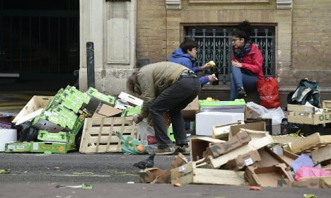 Over 14 percent of the French live below poverty line