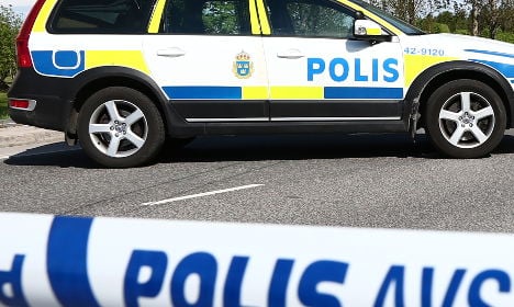 Police hunt man who rammed his car into crowd in Sweden