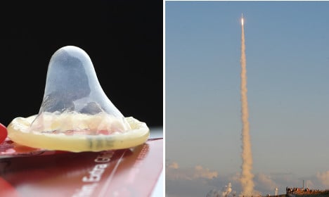 Why Swedes want Nasa to send a condom into space