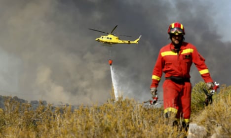 Police hunt for Costa Blanca fire starters