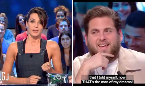 French weather girl says sorry after 'ridiculing' Jonah Hill