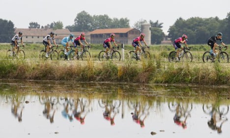 Cyclists gear up for Tour of Lombardy race