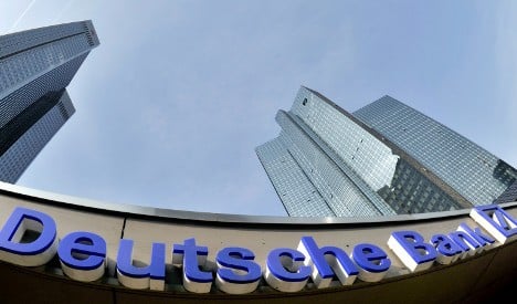 Sinking Deutsche Bank stock sends shock across Europe