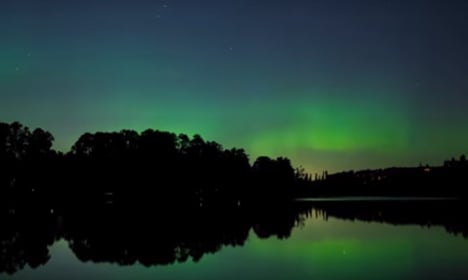 Incredible time-lapse video of Northern Lights in Stockholm