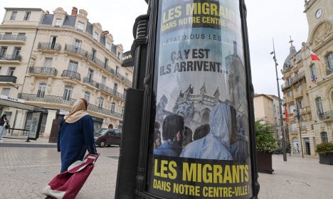 They're coming: French mayor's 'sick' migrant posters
