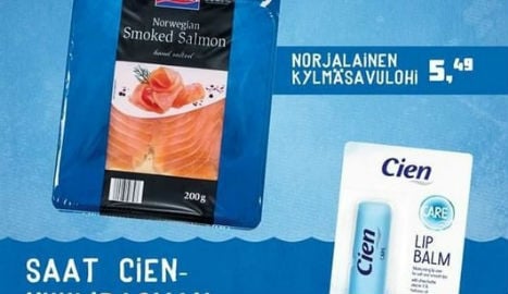 Finnish store mocks Norway champ with lipbalm deal