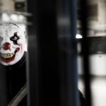 Creepy clown messes with the wrong dog walker in Sweden