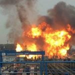 Two dead, search goes on after chemical plant blast