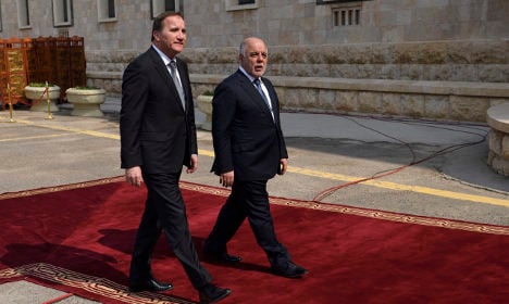 Löfven: 'Sweden will double its number of troops in Iraq'