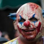 Three boys chased by axe-wielding clown in Denmark
