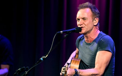 Bataclan to reopen with gig by British rock star Sting