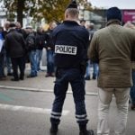 French police tackle night of violence on Halloween